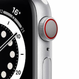 Apple Watch Nike SE (GPS) - silver aluminium - smart watch with Nike sport band - pure platinum/black - 32 GB