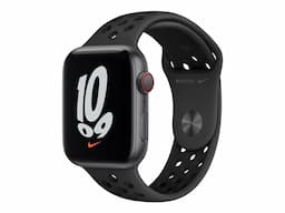 Apple Watch Nike SE (GPS + Cellular) - space grey aluminium - smart watch with Nike sport band - anthracite/black - 32 GB