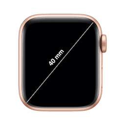Apple Watch SE (GPS + Cellular) 40 mm Aluminium Case Gold - MKQY3HN/A