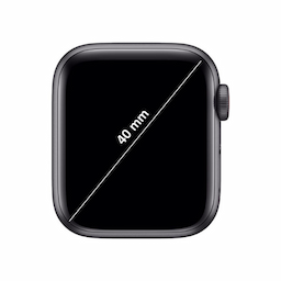 Apple Watch SE (GPS + Cellular) 40 mm Grey Aluminium Case with Sport Band - MKR33HN/A