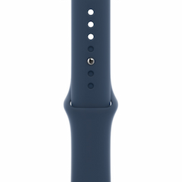 Apple Watch SE Smart Watch 44 mm Abyss Blue Silver Aluminium Case with Sport Band - MKRY3HN/A