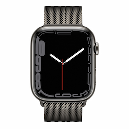 Apple (MKL33HN/A) Watch Series 7 Graphite Stainless Steel Case with Milanese Loop