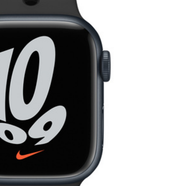 Apple (MKN43HN/A) Watch Series 7 Midnight Aluminium Case with Nike Sport Band GPS + Cellular 41 mm