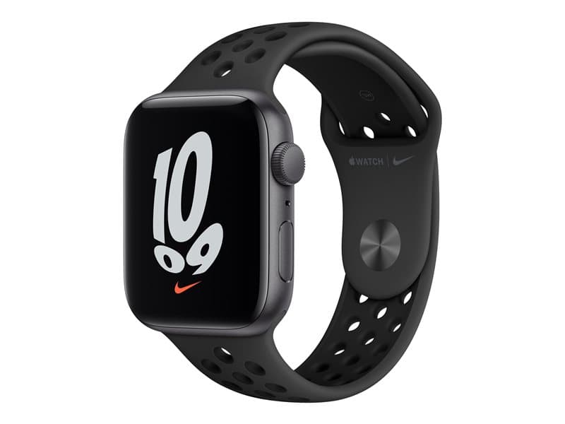 Apple Watch Nike SE (GPS) - space grey aluminium - smart watch with Nike sport band - anthracite/black - 32 GB