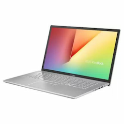 Asus Thin and Light Notebook - X712EA-AU511TS 11th Gen Intel Core i5 16 GB RAM 1 TB HDD 256 GB SSD 17.3" Windows 10 Home Transparent Silver