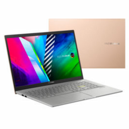 Asus VivoBook K15 OLED (2021) Thin and Light Notebook - K513EA-L501TS 11th Gen Intel Core i5 8 GB RAM 1 TB HDD 256 GB SSD 15.6" Windows 10 Hearty Gold