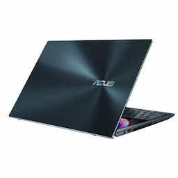 Asus Zenbook Pro Duo 15 OLED Notebook - UX582HM-H911WS 11th Gen Intel Core i9 32 GB RAM 1 TB SSD 15.6" Windows 10 Celestial Blue