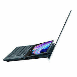 Asus Zenbook Pro Duo 15 OLED Notebook - UX582HM-H911WS 11th Gen Intel Core i9 32 GB RAM 1 TB SSD 15.6" Windows 10 Celestial Blue