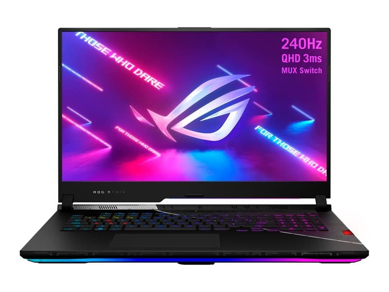 Asus ROG Strix Scar 17 Gaming Notebook - G733ZW-LL105WS Core i9-12900H 12th Gen 32 GB RAM 2 TB SSD 17.3" Windows 11 Black