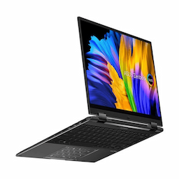 Asus Zenbook 14 Flip OLED Notebook - UN5401QA-KN701WS AMD Ryzen 7 16 GB RAM 1 TB SSD 14 Inches Windows 11, Jade Black