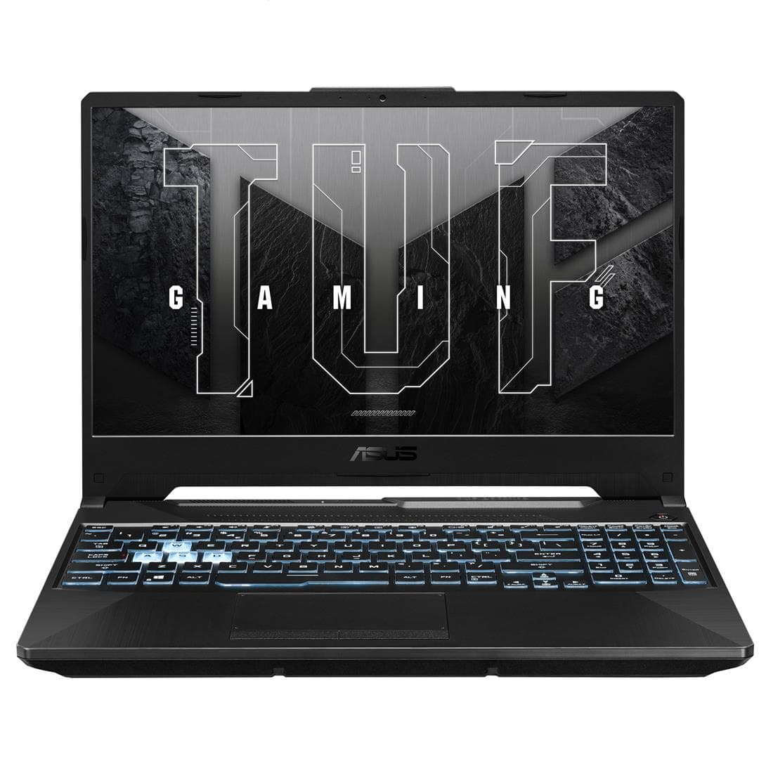 Asus FA506IHRB-HN079W TUF Gaming A15 Laptop, 15.6-inch (39.62 cms) FHD 144Hz, AMD Ryzen 5 4600H, GTX 1650, 8GB, 512GB SSD, 90WHrs Battery, Windows 11, Graphite Black