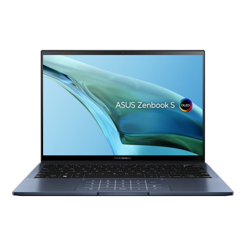 Asus Zenbook S (UM5302TA-LX701WS) Laptop, 16 GB, 1 TB SSD, 13.3 Inch, Aqua Celadon, Windows 11 Home.