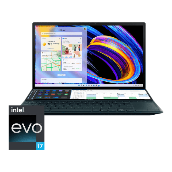 Asus Zenbook Duo 14 Notebook - UX482EG-KA521WS 16 GB 512 GB 14 Inches Window 10 Celestial Blue