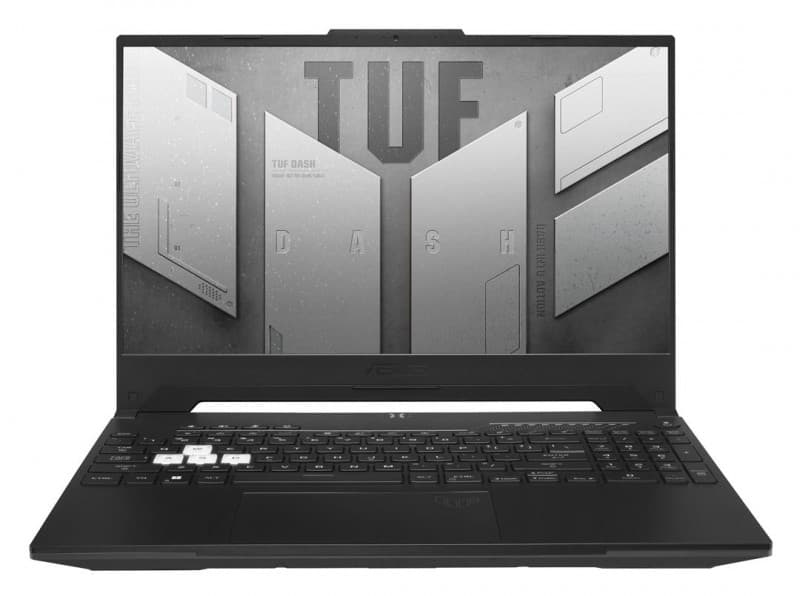 Asus TUF Dash F15 (FX517ZM-HN041WS) Laptop, Core i7 12th Gen, 16 GB, 512 GB SSD, 6 GB Graphic, Windows 11