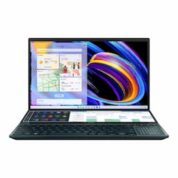 Asus ZenBook Pro Duo 15 OLED Laptop (UX582ZM-H701WS (Core i7 12th Gen, 32 GB, 1 TB SSD, Windows 11, 6 GB)