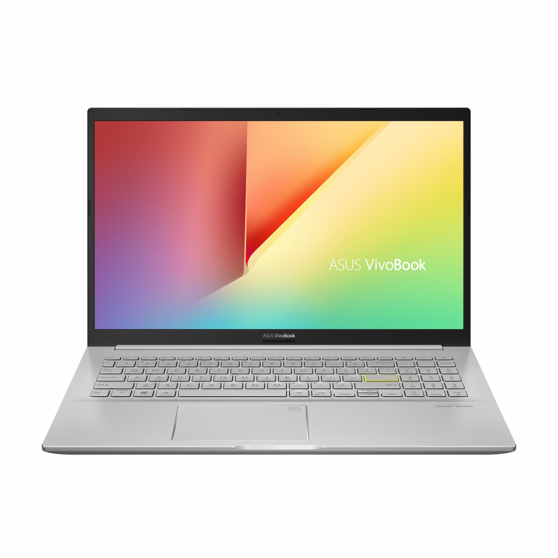 Asus VivoBook ultra (K15 K513EA-L703WS) Transparent Silver, Intel i7-1165G7, 8GB DDR4, 1TB HDD + 256GB PCIe 3.0 SSD, 15.6-inch, Intel Iris Xe Graphics, FingerPrint, Backlit Chiclet Keyboard, Windows 11 Home Office Home
