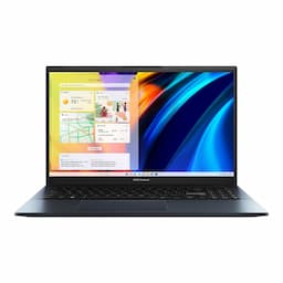 Asus Vivobook Pro 15 OLED (K6500ZE-L501WS), Blue, Thin and Laptop, 15.6" (39.62 cms) FHD OLED, Intel Core i5 12th Gen, 16GBRAM, 512GB SSD, 4GB RTX 3050 Ti Graphics, 1.8 Kg, Windows 11 Office 2021