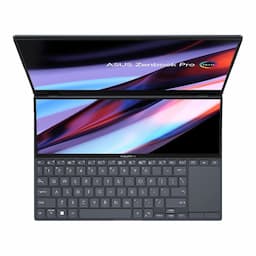 Asus Zenbook Pro 14 Duo OLED (UX8402ZE-LM921WS) Creator Laptop (14.5 inch, Tech Black, Core i9 12th Gen, 32 GB, 1 TB SSD, Intel Integrated Iris Xe, Windows 11 Home.