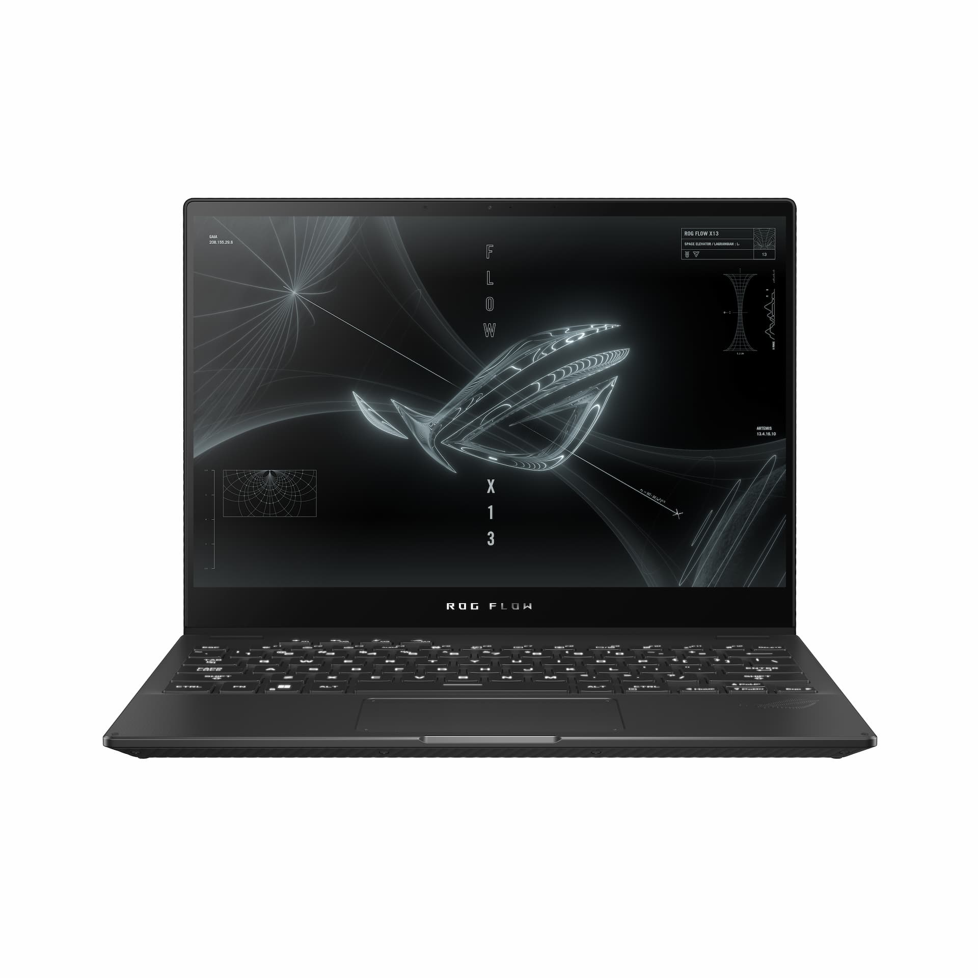 Asus ROG Flow X13 (GV301RC-LJ073WS) 2-in-1 Gaming Laptop, 13.4" (34.03 cms) FHD+ 16:10, 120Hz Touch, AMD Ryzen 9 6900HS, 4GB RTX 3050 Graphics, 16GB RAM, 1TB SSD, Black/1.3 Kg, Windows 11 Office 2021