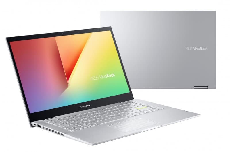 Asus VivoBook Flip 14 (TP470EA-EC301WS) Silver 2-in-1 Laptop, Intel Core i3-1115G4 11th Gen, 14 inches FHD LED IPS Touch, 8GB RAM, 256 GB SSD, 1 Year McAfee, 1.5 Kg, Windows 11