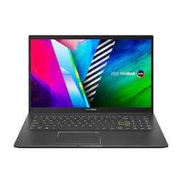 Asus VivoBook K15 OLED (GZ301ZE-LC192WS) Thin and Light Laptop Intel Core i3 11th Gen, 8 GBRAM, 256 GB SSD, 15.6 inch, Indie Black, 1.80 kg, Windows 11 Home with MS Office