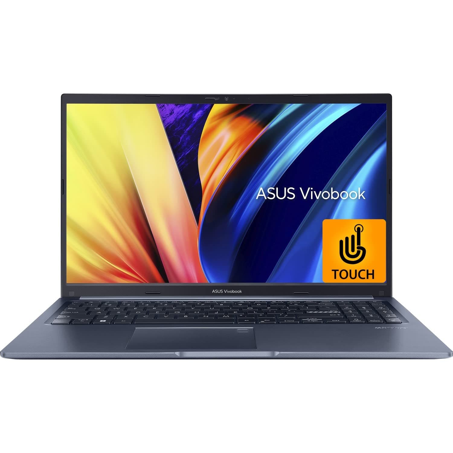 Asus Vivobook 15 (X1502ZA-EJ321WS) Quiet Blue Thin and Laptop, Intel Core i3-1215U 12th Gen, 8GB RAM, 512GB SSD, 15.6-inch (39.62 cms) FHD Touch, Integrated Intel UHD Graphics, 1.7 kg, Wi-Fi 6(802.11ax) , Bluetooth 5, Windows 11