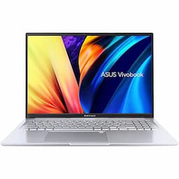Asus M1603QA-MB501WS Vivobook 16X Laptop, 16.0 inch, FHD+ 16:10, AMD Ryzen 5 5600H, 8 GB, 512 GB SSD, Integrated Graphics, Windows 11, Office, Silver