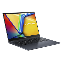 Asus Vivobook S14 Flip (TN3402YAB-LZ541WS) Quiet Blue Laptop, AMD Ryzen 5 7530U , 16GB (8x2) DDR4, 512GB PCIe 3.0 SSD, 14.0-inch WUXGA (1920 x 1200) 16:10, AMD Radeon Graphics, FingerPrint, Backlit KB , Windows 11 Home with MS Office