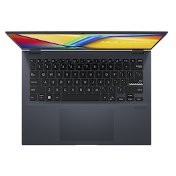 Asus Vivobook S14 Flip (TN3402YAB-LZ541WS) Quiet Blue Laptop, AMD Ryzen 5 7530U , 16GB (8x2) DDR4, 512GB PCIe 3.0 SSD, 14.0-inch WUXGA (1920 x 1200) 16:10, AMD Radeon Graphics, FingerPrint, Backlit KB , Windows 11 Home with MS Office