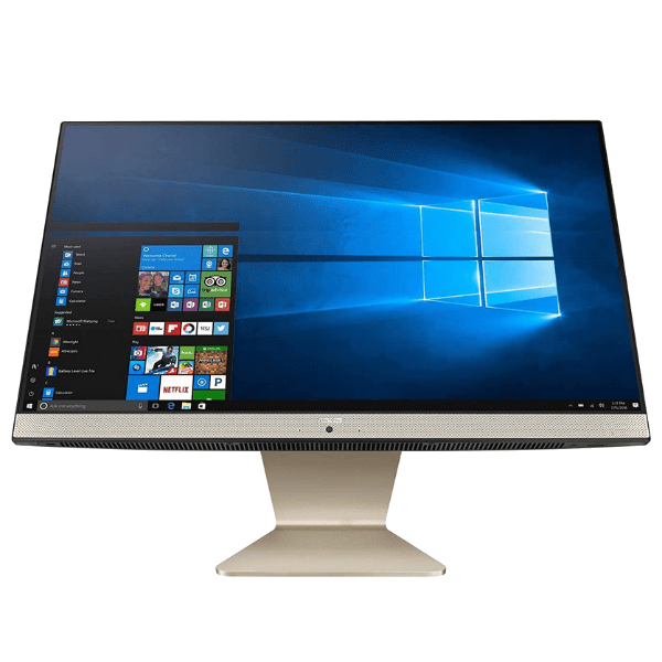 Asus Vivo V222FAK-BA123D All-in-One Desktop, 21.5 Inches, 4 GB, 1 TB, Windows, Intel Core i3, Black