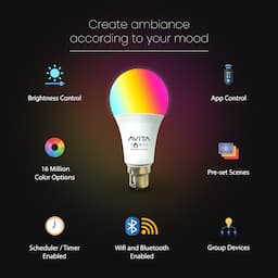 AVITA DOMUS 10W LED SMART Bulb 5CH RGB