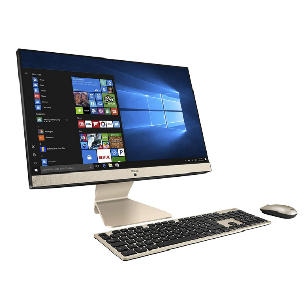 Asus Vivo V222FAK All in One Desktop - V222FAK-BA059D Intel Core i3 10th Gen 4 GB RAM 1 TB HDD DOS 21.5 Inches Black