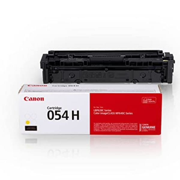 Canon 054-H Yellow Toner Cartridge