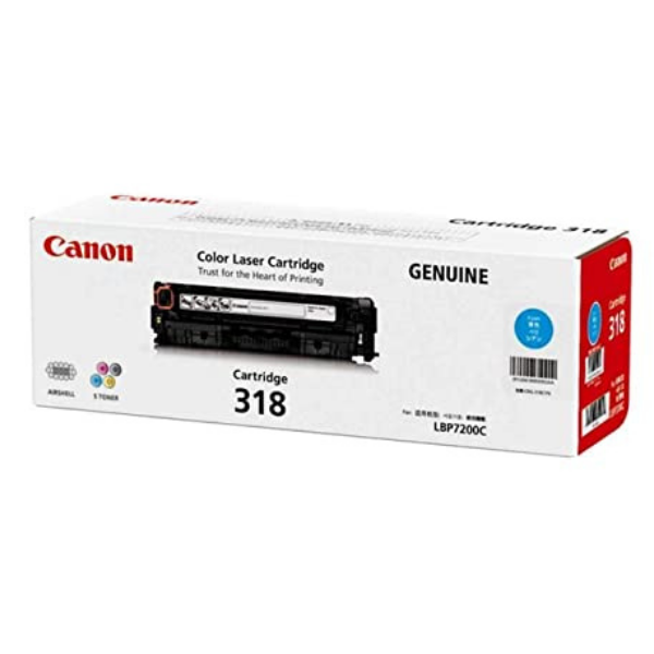 Canon CRG-318-Cyan Toner Cartridge, 2661B003BA