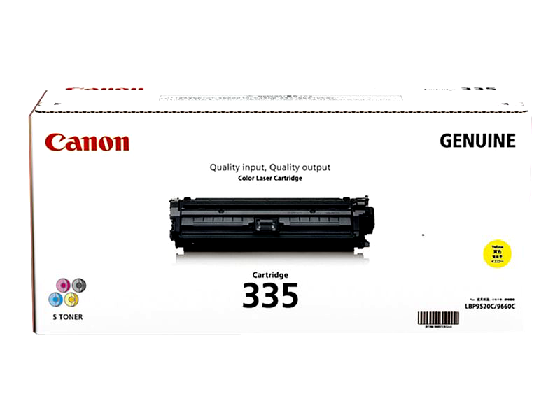 Canon 335 - yellow - original - toner cartridge