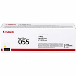 Canon Genuine Toner, Cartridge 055 Yellow