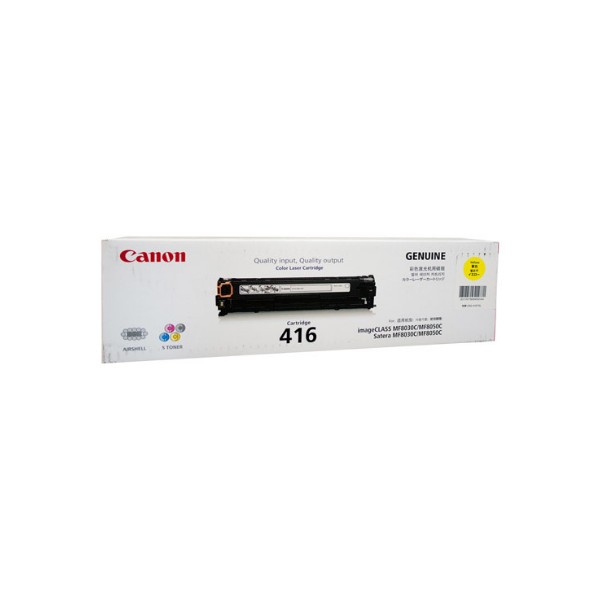 Canon 416 - yellow - original - toner cartridge