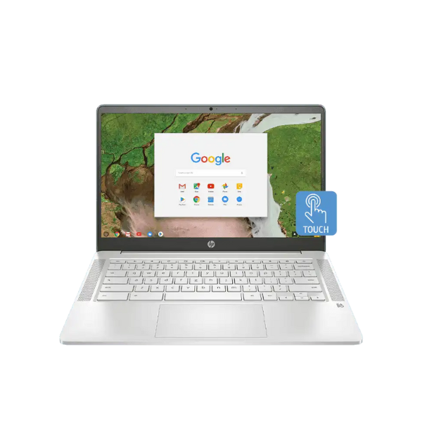 HP 14A-NA0003TU (2Z332PA#ACJ) 14a Celeron Dual Core 4GB RAM, 64 GB EMMC Storage, Chrome OS, 14 inches - Silver