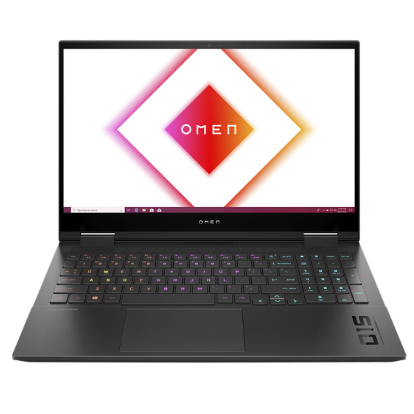 HP (183H6PA#ACJ) OMEN 10th Gen Intel Core i7 Processor 15.6" (39.62cms) FHD Gaming Laptop (i7-10750H 16GB 1TB SSD Windows 10 300 Nits 144 Hz NVIDIA GTX 1650ti 4GB Shadow Black 2.36 kg), 15-ek0019TX
