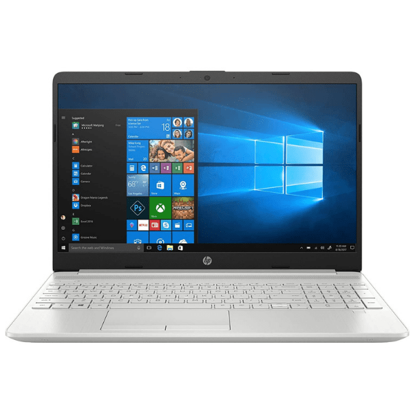 HP (30R86PA#ACJ) 15S 11th Gen Intel Core i5-1135G7 Thin and Light 15.6 inches FHD Laptop (8GB DDR4, 256GB SSD + 1TB HDD, Windows 10 Home, MS Office, 2GB MX350 Graphics, FPR, Natural Silver, 1.76 Kg), 15s-du3047TX