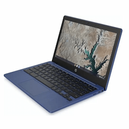 HP (2E4N0PA#ACJ) 11A-NA0002MU Chromebook MediaTek Kompanio 500 11.6 inch(29.5 cm) HD,Anti -Glare, Touchscreen Laptop 4 GB LPDDR4 64 GB EMMC Storage Chrome OS Dual Speakers 1.07 Kg