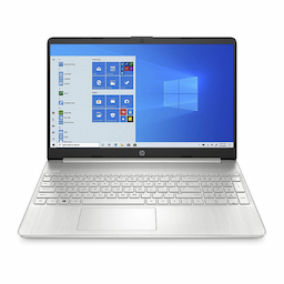 HP (9LA50PA#ACJ) 15S-DU1034TU 15 10th Gen Intel Core i5 Processor 15.6" (39.62cms) FHD Laptop (8GB 1TB HDD Win 10 Home MS Office Finger Print Reader Natural Silver), 15s du1034TU