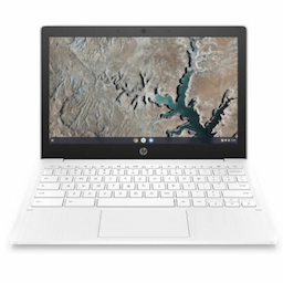 HP (2E4N1PA#ACJ) Chromebook MediaTek Kompanio 500 4 GB 64 GB EMMC Storage Chrome OS 11a-na0006MU Chromebook 11.6 inch, Snow White, 1.07 Kg