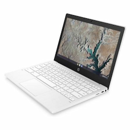 HP (2E4N1PA#ACJ) Chromebook MediaTek Kompanio 500 4 GB 64 GB EMMC Storage Chrome OS 11a-na0006MU Chromebook 11.6 inch, Snow White, 1.07 Kg