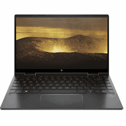 HP (4P8A3PA#ACJ) Envy x360 4th Gen AMD Ryzen 7 4700U 13.3 inches FHD Convertible Touchscreen Laptop 16GB RAM 1TB SSD 1000 Nits Windows 10 Home MS Office Finger Print Reader 1.3 Kg, 13-ay0508AU, Black