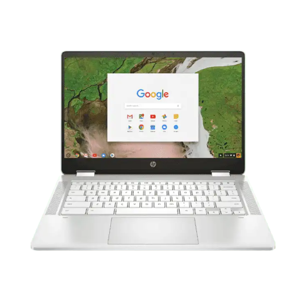 HP (4X3G0PA#ACJ) Chromebook x360 Notebook - 14A-CB0006AU AMD 3015Ce 4 GB RAM 64 GB eMMC Chrome OS 14 Inches Ceramic White