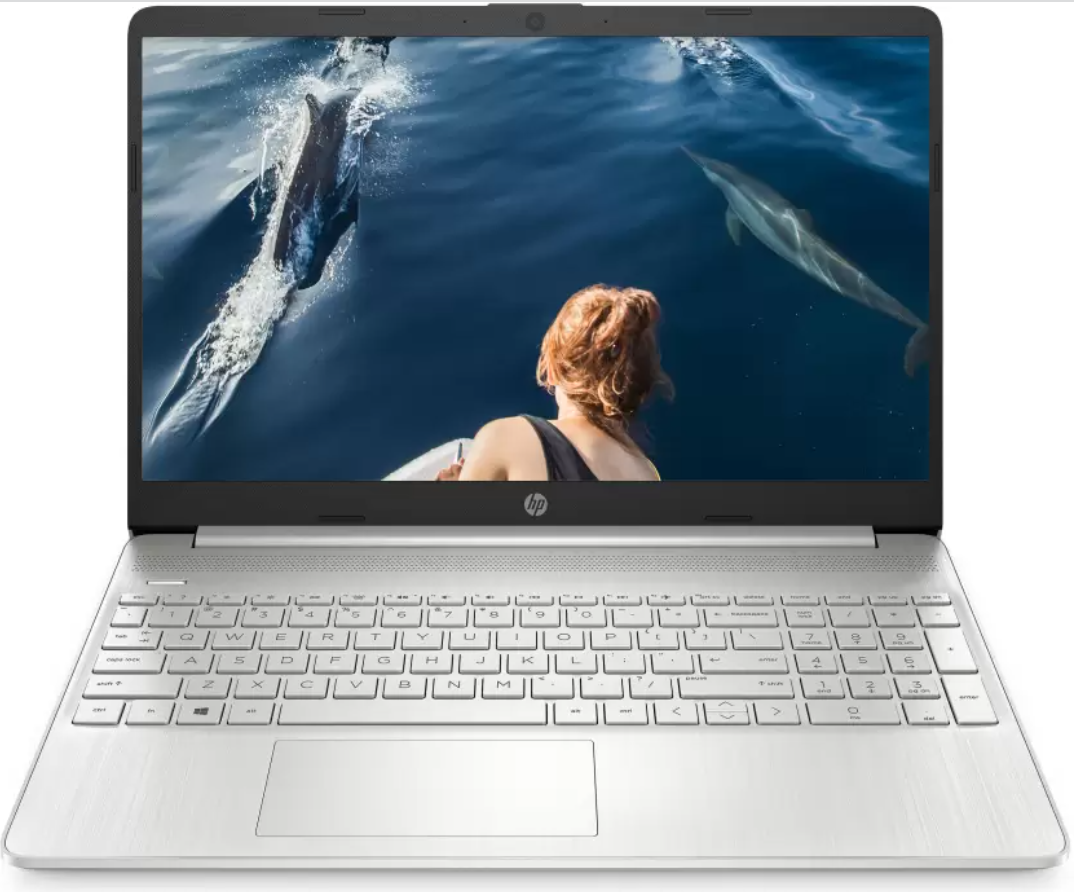 HP (536C1PA#ACJ) 15S-EY2000AU Ryzen 3 Quad Core 5300U (8 GB/256 GB SSD/Windows 11 Home) 15s- ey2000au Thin and Light Laptop(15.6 inch, Natural Silver, 1.69 kg, With MS