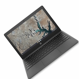 HP (2E4M8PA#ACJ) Chromebook MediaTek Kompanio 500 4 GB 64 GB EMMC Storage Chrome OS 11a-na0004MU Chromebook 11.6 inch, Ash Grey, 1.07 Kg