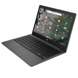HP (2E4M8PA#ACJ) Chromebook MediaTek Kompanio 500 4 GB 64 GB EMMC Storage Chrome OS 11a-na0004MU Chromebook 11.6 inch, Ash Grey, 1.07 Kg