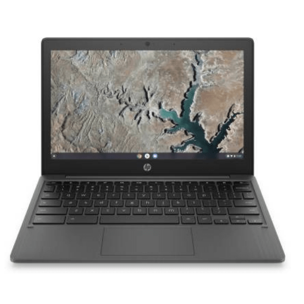 HP (2E4M8PA#ACJ) Chromebook MediaTek Kompanio 500 4 GB 64 GB EMMC Storage Chrome OS 11a-na0004MU Chromebook 11.6 inch, Ash Grey, 1.07 Kg